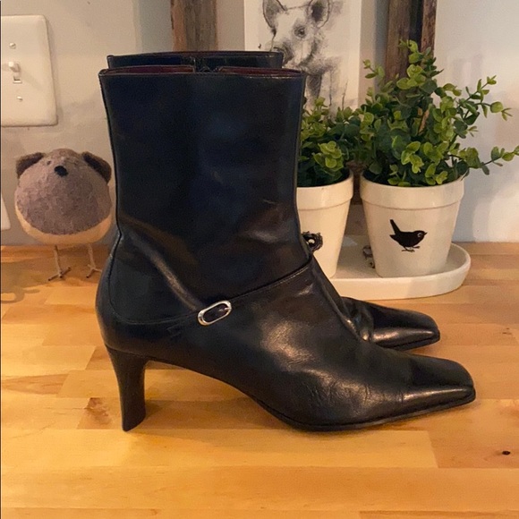 Nine West Shoes - Nine West Damsel Boots Leather Size 10